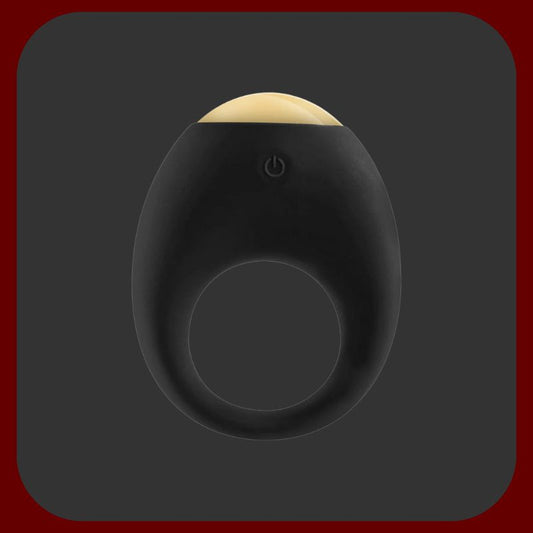 Vibrační erekční kroužek s LED | 7 režimů vibrací a nastavitelná velikost