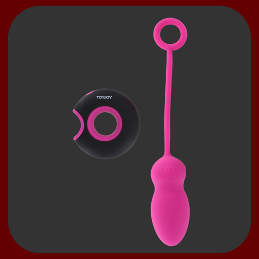 Dvojité vibrační vajíčko "EMBRACE II" od ToyJoy s dálkovým ovládáním, vodotěsným provedením a USB nabíjením pro maximální vzrušení.