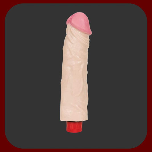 Realistický tělový vibrátor Heavy Veined s výraznými žílami a nastavitelnými vibracemi od Doc Johnson