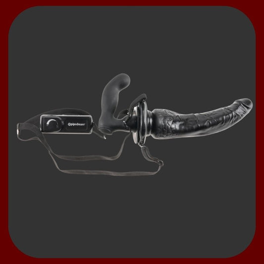 Tělové vibrační strapless dildo bez postroje pro ženy s vnitřní stimulací a vibracemi – luxusní erotická pomůcka pro lesbické páry – EROSIANA