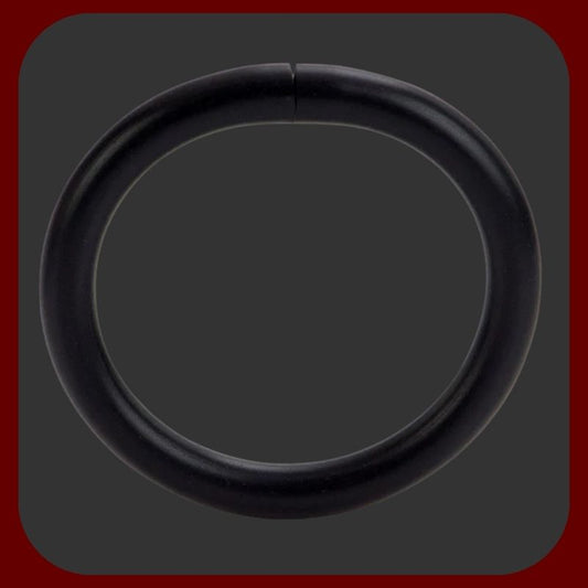 Černý silikonový nastavitelný napínací kroužek na penis s bezpečným zámkem pro pevnou a dlouhotrvající erekci