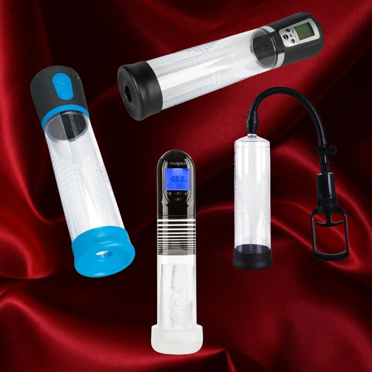 Vakuové pumpy pro silnější erekci a vyšší citlivost. Pro muže i ženy – klasické i vibrační modely.