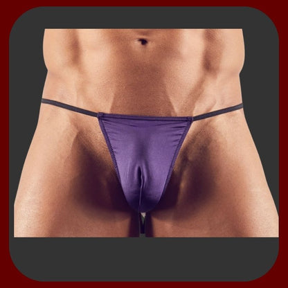 Sada 7 pánských elastických tang Cottelli Collection v různých barvách a vzorech, univerzální velikost S–L