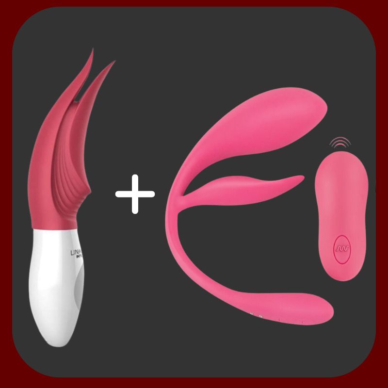 Výhodný set: Dvojitá stimulace – akce s dárkem a lubrikantem zdarma