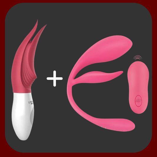 Výhodný set: Dvojitá stimulace – akce s dárkem a lubrikantem zdarma