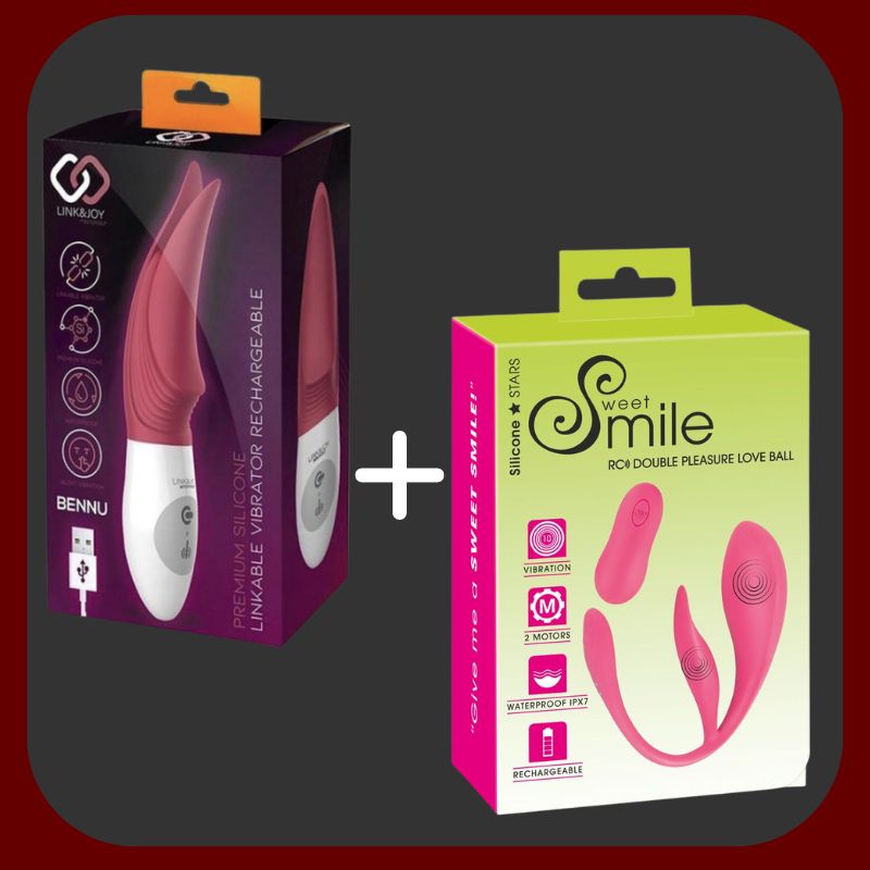 Výhodný set: Dvojitá stimulace – akce s dárkem a lubrikantem zdarma