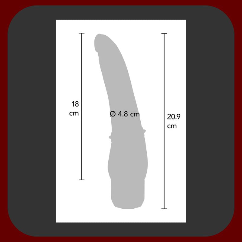 Classic Smooth Get Real – 2 varianty | Realistický vibrátor s 7 vibračními režimy a stimulací bodu G