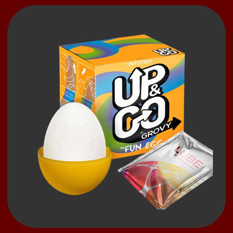 UP&GO Masturbator Egg | Diskrétní masturbační vajíčko
