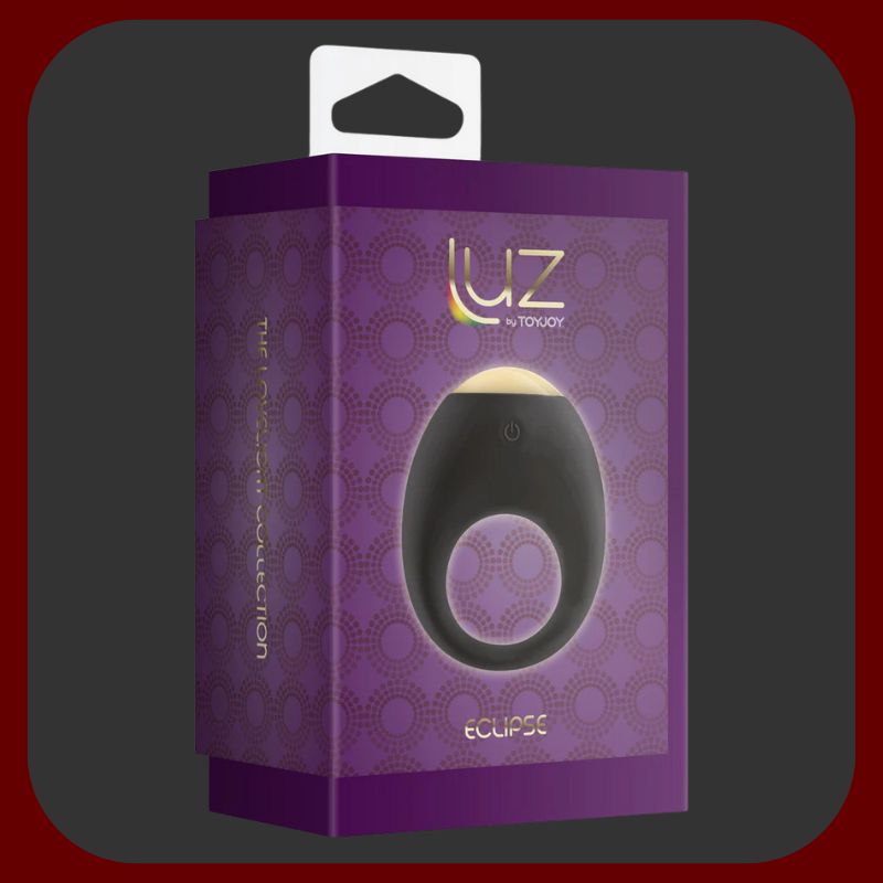 Vibrační erekční kroužek s LED | 7 režimů vibrací a nastavitelná velikost