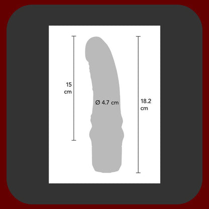 Fialový realistický vibrátor Get Real 17 cm z lékařského silikonu – TOYJOY – EROSIANA