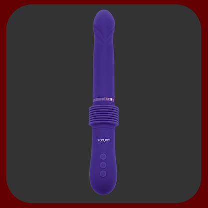 Silikonový vibrátor s pulzující hlavicí a odnímatelnou přísavkou. 31 x 3,7 cm, více režimů vibrací, USB dobíjení, fialová barva. Dvojitý motor pro silnou stimulaci.