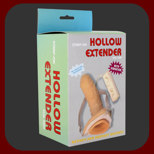 Vibrační Dutý Strap-On pro muže – Dokonalý zážitek pro oba!