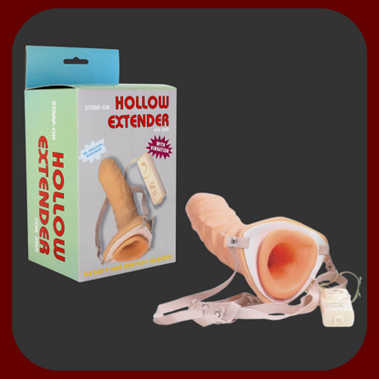 Vibrační Dutý Strap-On pro muže – Dokonalý zážitek pro oba!