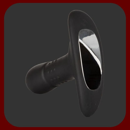 Černý vibrační anální kolík z prémiového silikonu s duálním motorem, rotujícími perličkami a 12 režimy stimulace. Voděodolný, s USB dobíjením – pro hluboké potěšení.