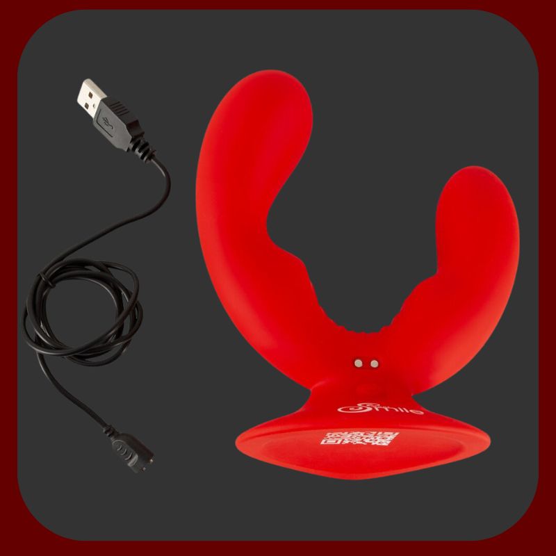 Výhodný balíček Dvojitá rozkoš – Orgasmic Duo 2v1 s 10 režimy vibrací a sání pro bod G a klitoris a Dual Vibrator se sací přísavkou, flexibilní, z lékařského silikonu, voděodolné, USB dobíjecí, s lubrikantem a dárkem zdarma.