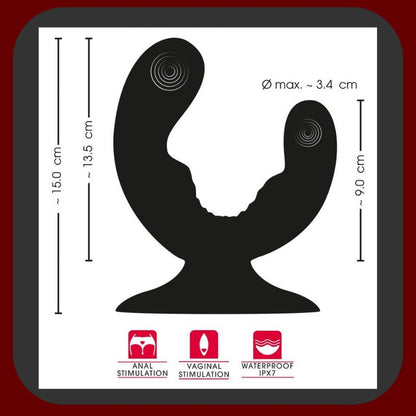 Výhodný balíček Dvojitá rozkoš – Orgasmic Duo 2v1 s 10 režimy vibrací a sání pro bod G a klitoris a Dual Vibrator se sací přísavkou, flexibilní, z lékařského silikonu, voděodolné, USB dobíjecí, s lubrikantem a dárkem zdarma.