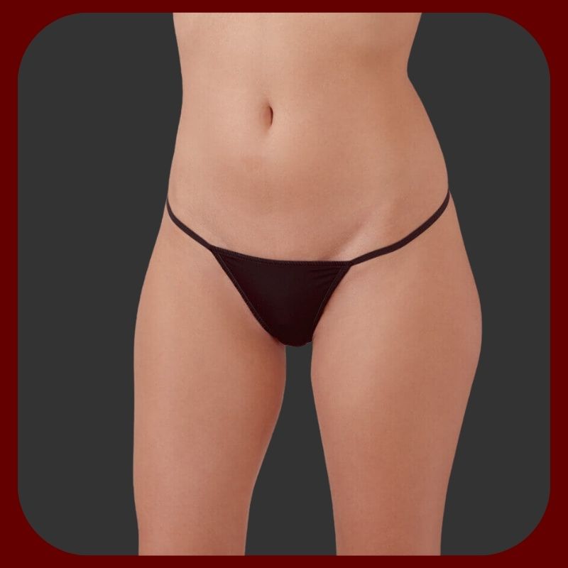 Barevná sada 7 erotických tang pro každý den v týdnu, univerzální velikost 36–46, sexy střih a jemný polyamidový materiál – EROSIANA.