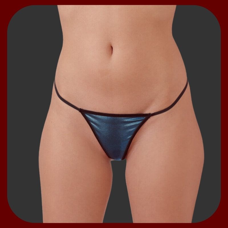 Barevná sada 7 erotických tang pro každý den v týdnu, univerzální velikost 36–46, sexy střih a jemný polyamidový materiál – EROSIANA.