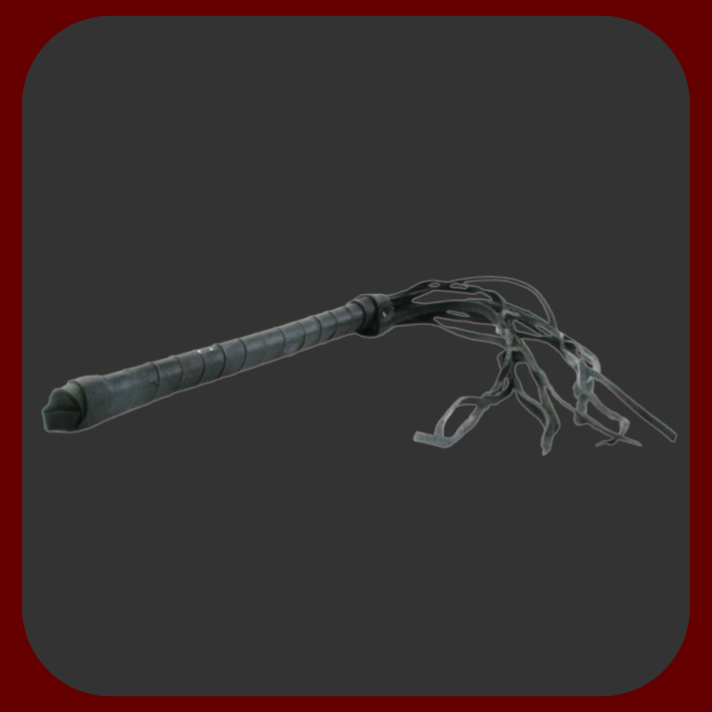 Bič z pravé kůže — 9ocasý, 52 cm, pro BDSM páry, domination a submission