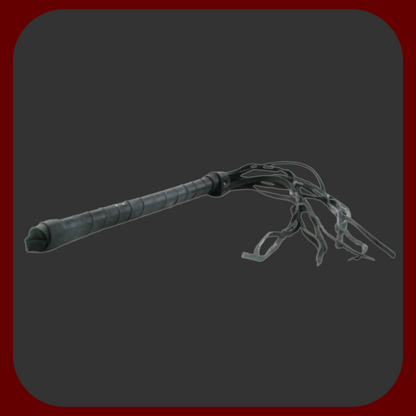 Bič z pravé kůže — 9ocasý, 52 cm, pro BDSM páry, domination a submission