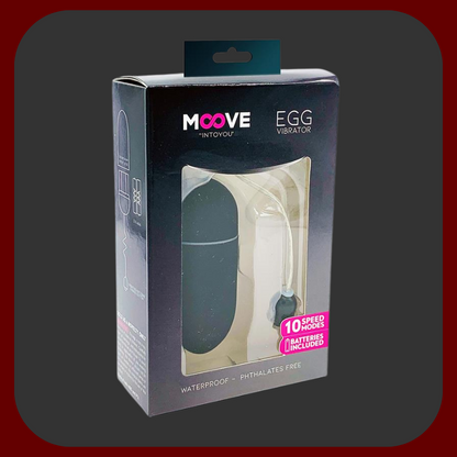 Černé vibrační vajíčko s vícerychlostním ovladačem, vyrobené z kvalitního ABS plastu. Diskrétní erotická pomůcka pro stimulaci klitorisu nebo vaginální potěšení.