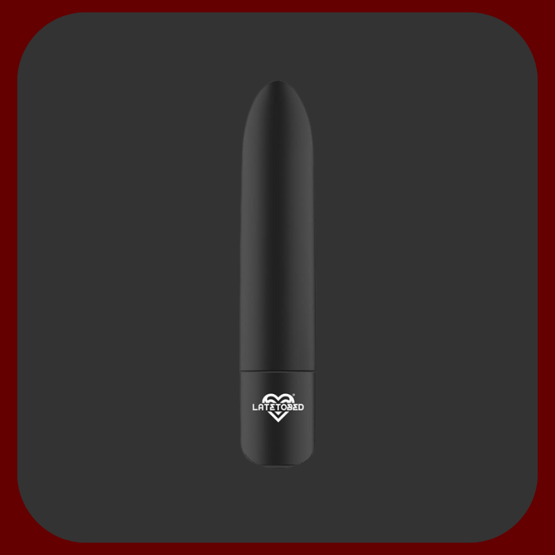 Kompaktní černý mini vibrátor Black Pulse s 10 vibračními režimy a elegantním designem pro diskrétní potěšení kdykoliv a kdekoliv.