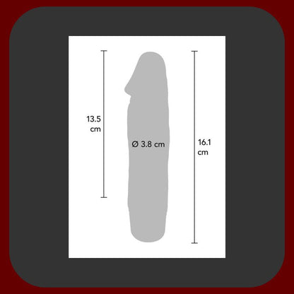 Realistický vibrátor Get Real z fialového lékařského silikonu, 16 cm, 7 vibračních režimů, voděodolný design