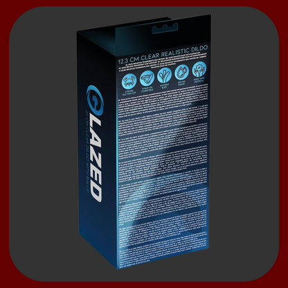 Průhledné malé dildo Crystal Touch z měkkého želé materiálu s realistickým tvarem a silnou přísavkou, délka 12 cm, průměr 3 cm, vhodné pro vaginální i anální stimulaci.
