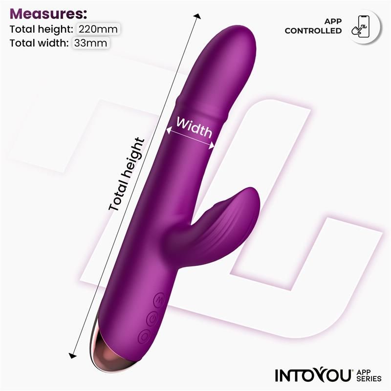 Eroriana – inteligentní vibrátor Sendel s trojitou stimulací, ovládaný přes aplikaci ActiveJoy®, s vibračními režimy, pulsujícími kovovými kuličkami a pohyblivým jazykem pro klitoris. Vodotěsný, dobíjecí a ideální pro lokální i vzdálené partnerské ovládání.