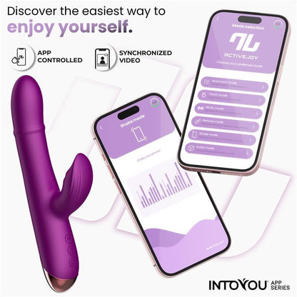 Eroriana – inteligentní vibrátor Sendel s trojitou stimulací, ovládaný přes aplikaci ActiveJoy®, s vibračními režimy, pulsujícími kovovými kuličkami a pohyblivým jazykem pro klitoris. Vodotěsný, dobíjecí a ideální pro lokální i vzdálené partnerské ovládání.