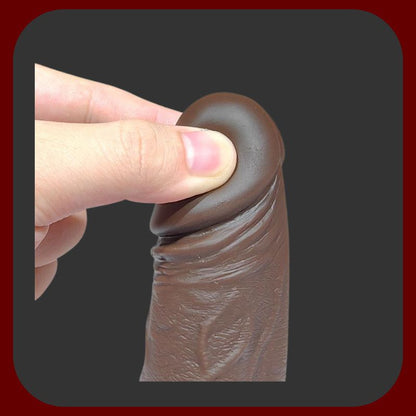 Eroriana – realistické dildo Severo s technologií Turbo Shaking, 360° rotací, příklepem, 9 vibračními režimy a funkcí zahřívání. Vyrobeno z prémiového tekutého silikonu, vodotěsné, s přísavkou a bezdrátovým dálkovým ovládáním pro intenzivní a dynamickou stimulaci.