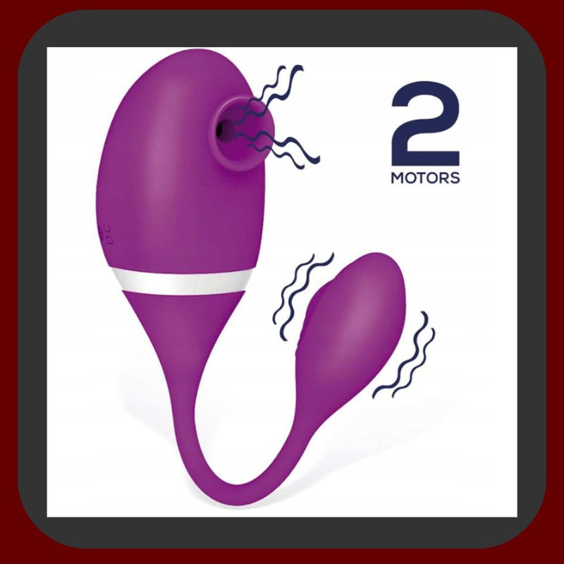 Erosiana Balíček Rozkoš pro dva – sada No.Eight masážér klitorisu s vibrujícím vajíčkem a Novak párový vibrátor pro stimulaci G-bodu, klitorisu a partnera, lékařský silikon, voděodolné, dobíjecí, s lubrikantem a dárkem zdarma.