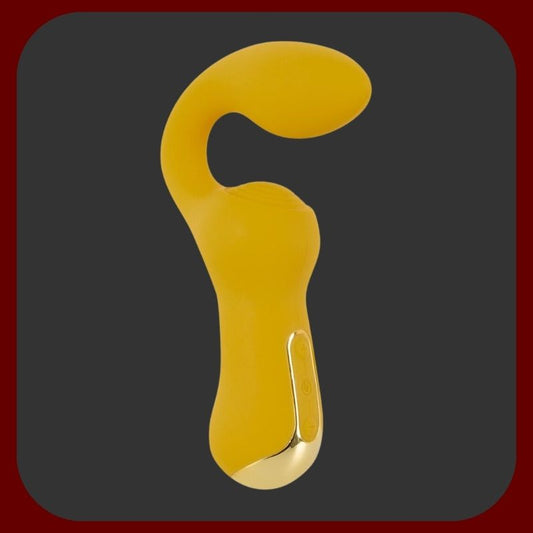 Erosiana Dvojitý vibrátor s flexibilním krčkem – sametově měkký silikonový vibrátor s flexibilní zakřivenou špičkou pro stimulaci vagíny, bulging hlavička pro klitoris, 2 motory, 10 vibračních režimů, dobíjecí USB, intenzivní a komfortní hra.