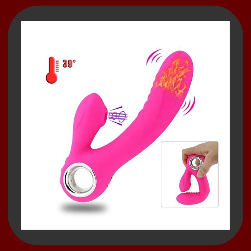 Erosiana INTOYOU Dash 2.0 – luxusní stimulátor s vibracemi, sací funkcí na klitoris a zahříváním až na 39 °C, anatomický tvar pro stimulaci G-bodu, prémiový silikon, vodotěsný a dobíjecí.