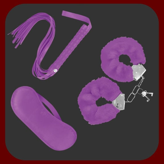 Erosiana Kompletní 3dílný bondage set – saténová maska na oči, měkká pouta a flogger pro smyslné a bezpečné erotické hry, ideální pro začátečníky i pokročilé.