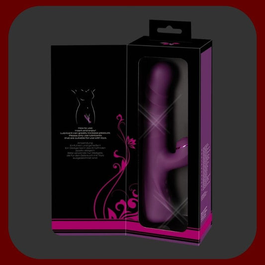 Erosiana Luxusní balíček Trojitá rozkoš & diskrétní potěšení – kombinace rabbit vibrátoru s trojitou stimulací vagíny, klitorisu a přírazů a mini vibrátoru v designu rtěnky, oba z jemného Liquid Silicone, voděodolné a dobíjecí, s lubrikantem a dárkem zdarma.