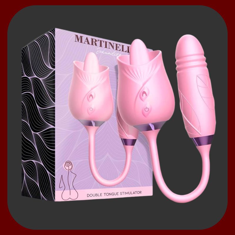 Martinella Double Tongue | Klitorální stimulátor s dvojitým jazýčkem