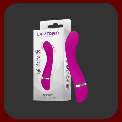 Silikonový vibrátor Velvet Pulse v elegantní fialové barvě, sametově hebký, s flexibilním tvarem, 30 vibračními režimy a plnou voděodolností pro intenzivní a pohodlnou stimulaci