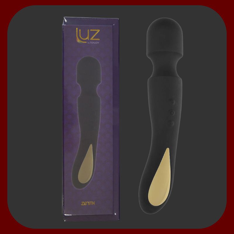 Erosiana Zenith – vibrační masážní hůlka z prémiového silikonu, 23 cm, 12 vibračních režimů, LED osvětlení, USB dobíjení a vodotěsná pro luxusní a všestrannou stimulaci