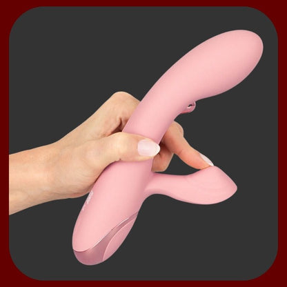 AVENOR G-Spot Rabbit – tichý a výkonný vibrační stimulátor se třemi motory pro stimulaci vagíny, G-bodu a klitorisu, s kovovým jazýčkem a ergonomickým silikonovým tělem, vodotěsný a dobíjecí.