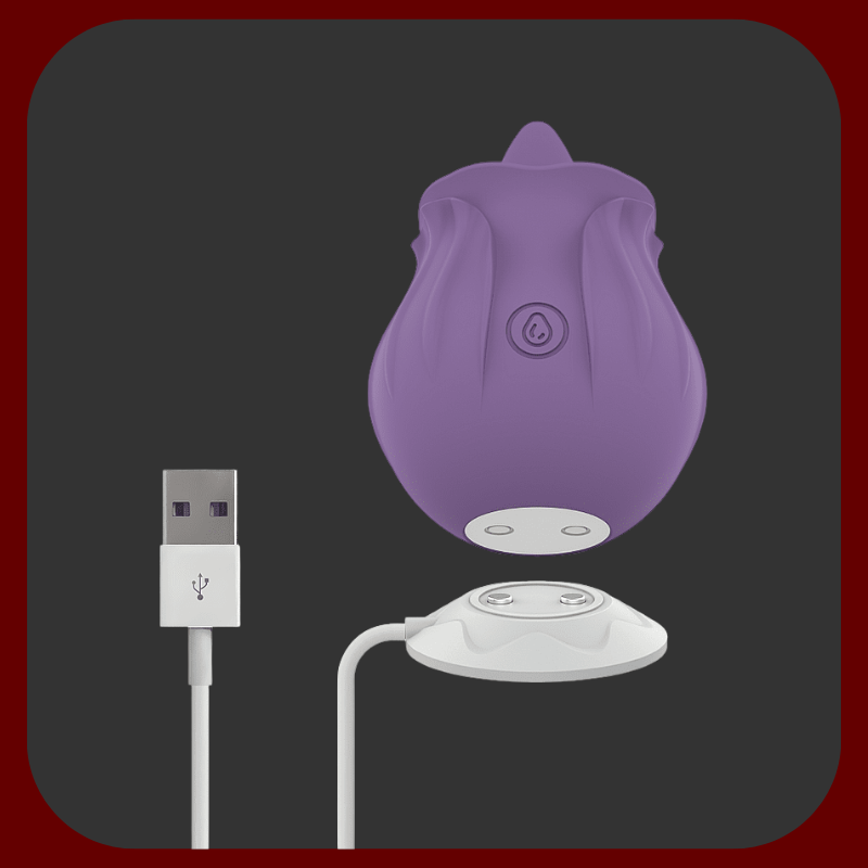 Erosiana Velvet Pulse – luxusní růžový vibrátor z sametově měkkého silikonu, 30 vibračních režimů, voděodolný a hypoalergenní pro maximální rozkoš