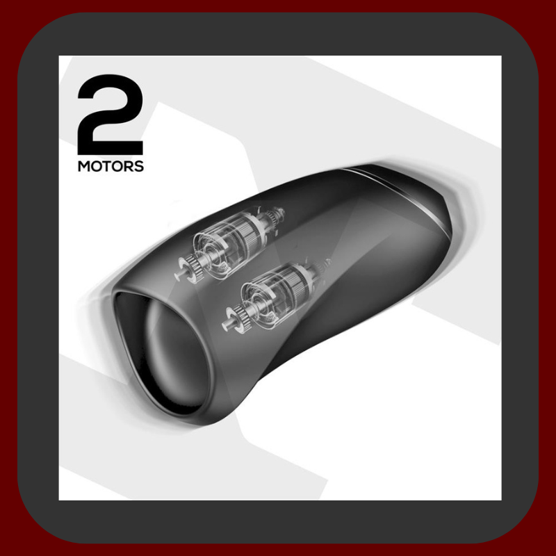 Vibrační masturbátor se sáním pro muže, černý silikon, 15 cm, realistická simulace orálního sexu, USB nabíjení.