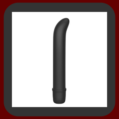 Černý vibrátor Faase Secret Wave s úzkým zakřiveným tvarem pro přesnou stimulaci bodu G, plynulé vibrace, ideální pro diskrétní potěšení.