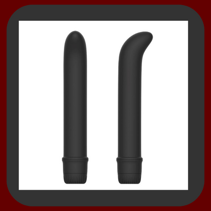 Černý vibrátor Faase Secret Wave s úzkým zakřiveným tvarem pro přesnou stimulaci bodu G, plynulé vibrace, ideální pro diskrétní potěšení.