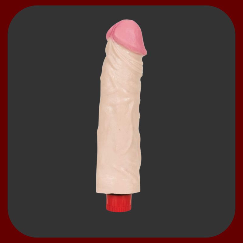 Realistický tělový vibrátor Heavy Veined s výraznými žílami a nastavitelnými vibracemi od Doc Johnson