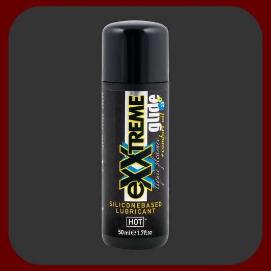 Silikonový anální lubrikant HOT Extreme v praktickém 50 ml balení pro hladký a příjemný průnik.