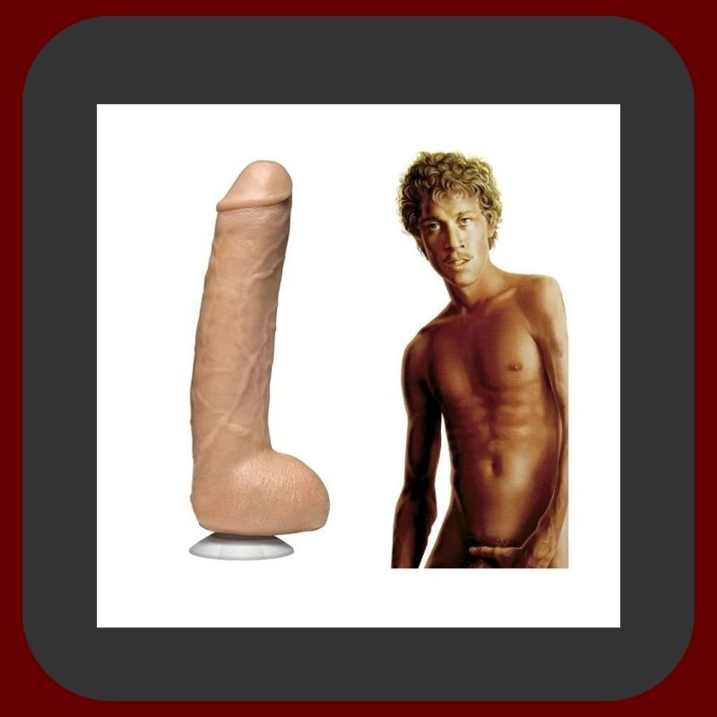 Realistické dildo John Holmes Deluxe od Doc Johnson, 32 × 6,5 cm, s přísavkou a autentickým tvarem – EROSIANA

