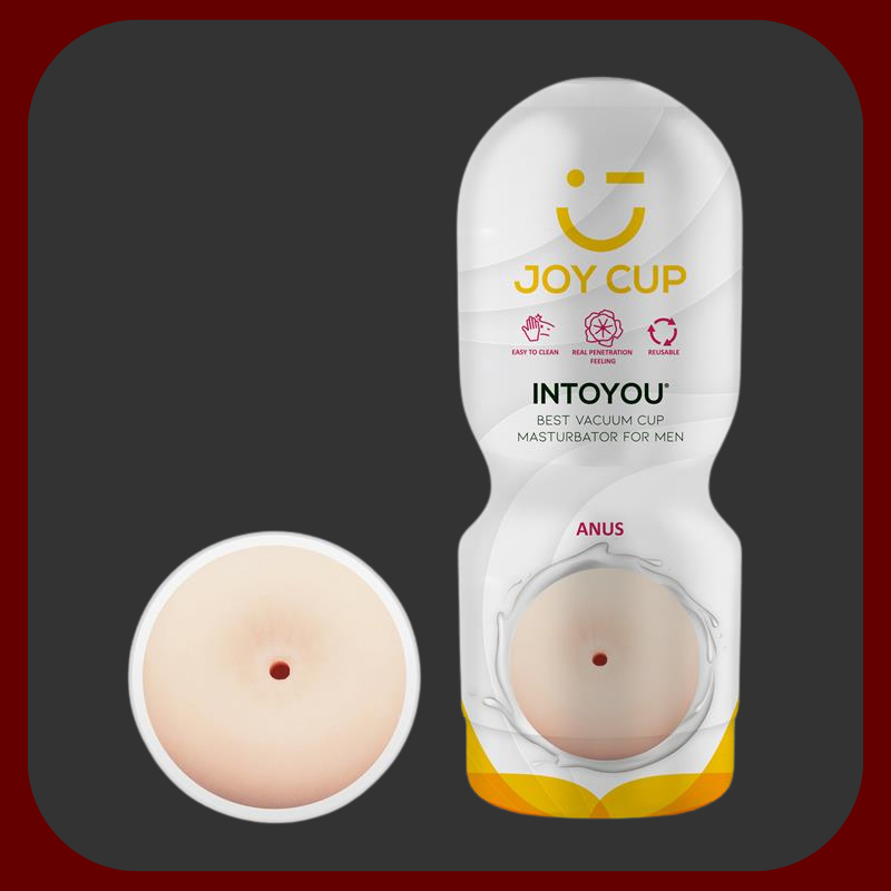 Ultra realistický mužský masturbátor ve tvaru análu, vyrobený z měkkého TPR materiálu v tělové barvě, vhodný pro vhodnou velikost penisu, s pevným diskrétním pouzdrem pro opakované použití.