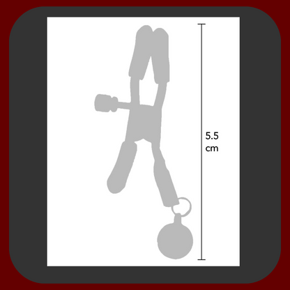Kovové svorky na bradavky s rolničkami, nastavitelná intenzita, ideální pro BDSM a stimulaci bradavek.