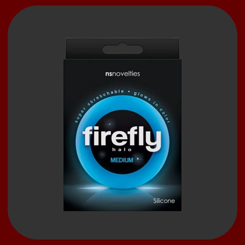 Modrý silikonový kroužek na penis s průměrem 5,5 cm, vysoce pružný a hypoalergenní pro lepší erekci a delší výdrž.